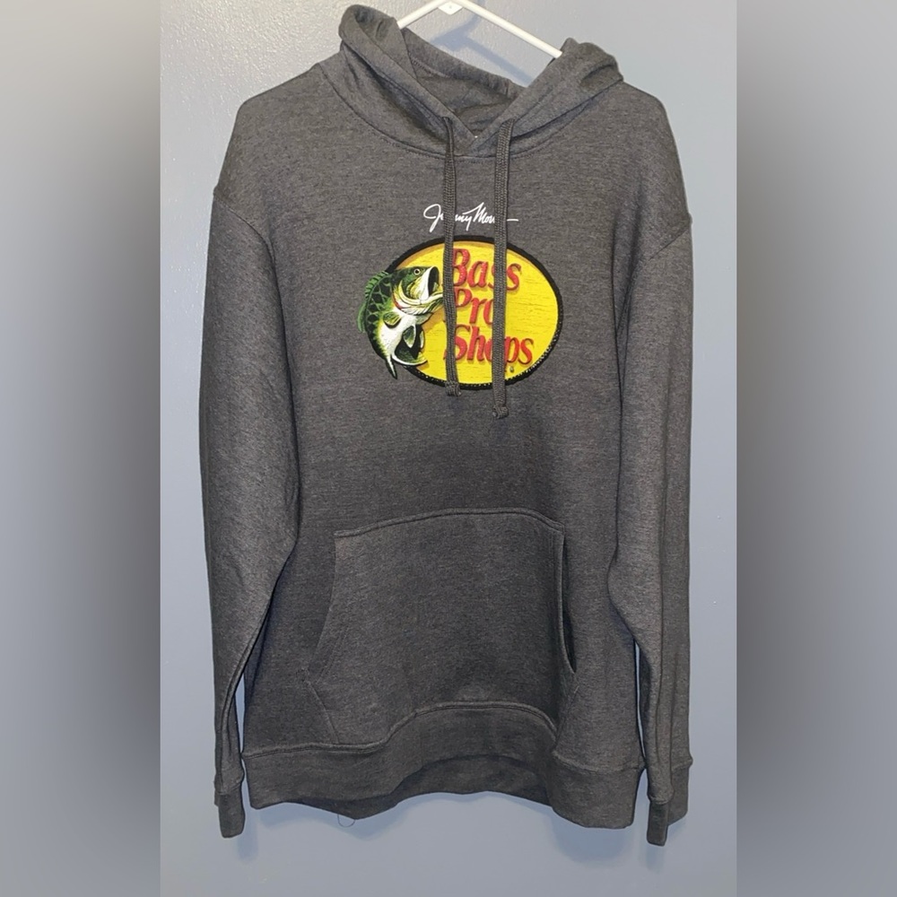 Bass pro shops gray hoodie